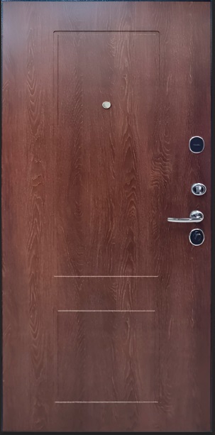 Кама (60 мдф/мдф 2) Коньяк - вид сзади